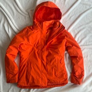 The North Face 3 in 1 jacket.